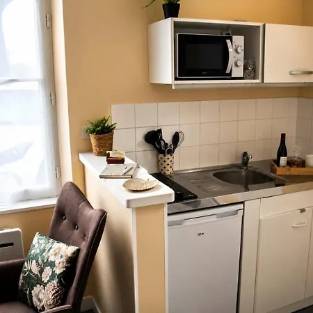 Cosy Au Pied Du Chateau 아파트 *